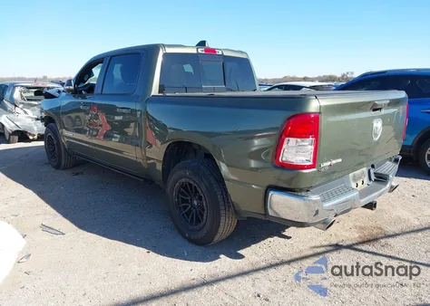 2021 Ram 1500 Lone Star 4X2 5'7 Box z USA, uszkodzony, nr VIN 1C6RREFT9MN532827